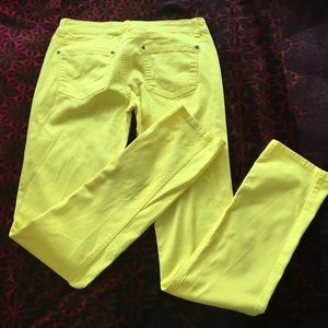 F21 Lemon Skinny Jeans